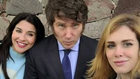 Javier Milei con Lilia Lemoine y Marcela Pagano Javier Milei con Lilia Lemoine y Marcela Pagano
