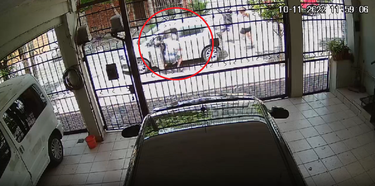 Las imágenes del robo se viralizaron a través de las redes sociales