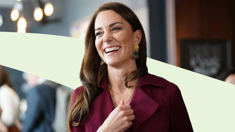 Kate Middleton promociona a las zapatillas Superga en sus looks Foto: Glamour UK