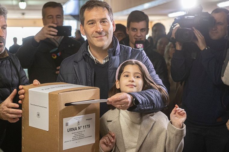 Juan Pablo Luque se intentó despegar de Mariano Arcioni Foto: Twitter de Juan Pablo Luque