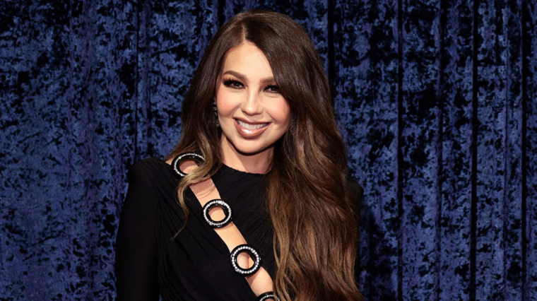 Thalía junto a su esposo Tommy Mottola y sus dos hijos viven en una lujosa mansión.