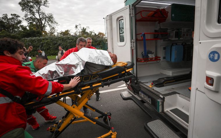 Unas 90 personas terminaron heridas tras el accidente en Palermo Foto: Noticia Argentinas