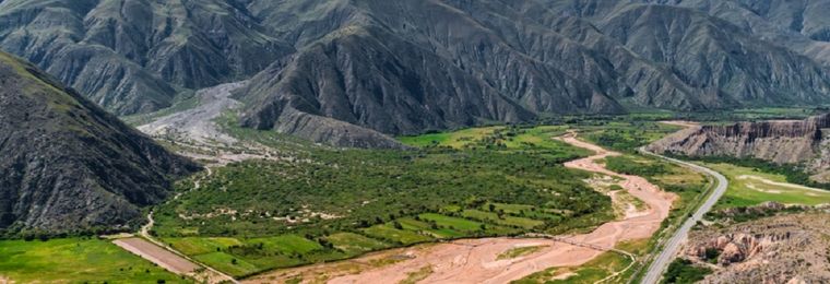 Este pintoresco pueblo se podrá conocer en el recorrido del tren solar Foto: Turismo Jujuy