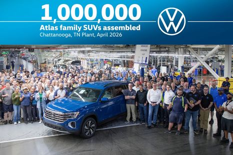 Volkswagen Atlas: un millón de unidades producidas en Estados Unidos Volkswagen Atlas: un millón de unidades producidas en Estados Unidos