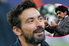 El Pocho Lavezzi recordó su relación con Maradona. Foto: Archivo