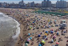 Mar del Plata es uno de los destinos favoritos para el verano Foto: Télam