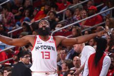 Partidazo de James Harden. Foto: Houston Rockets