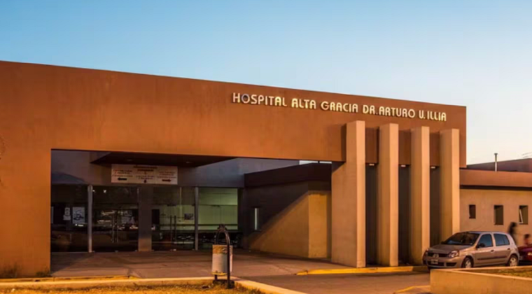 La mujer fue trasladada al Hospital de Alta Gracia de Córdoba.
