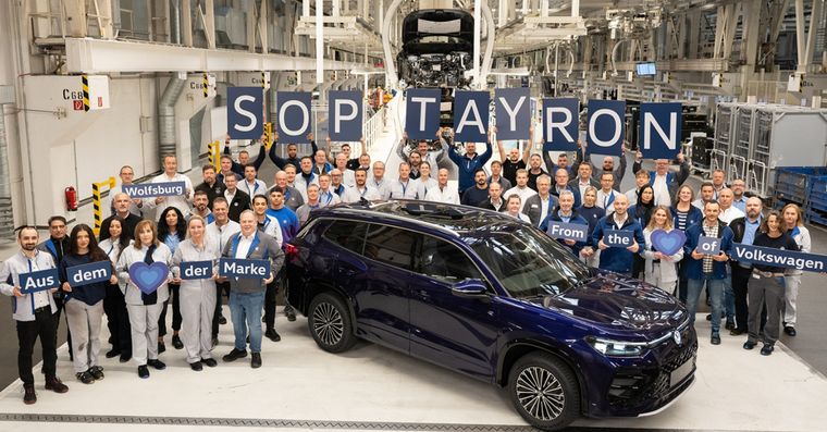Nuevo Volkswagen Tayron: Comenzó su producción Foto: Volkswagen
