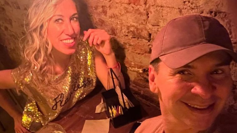 Fernando Correa intentó guardar información, pero lo dijo todo. Foto: Instagram: @lucianaelbusto