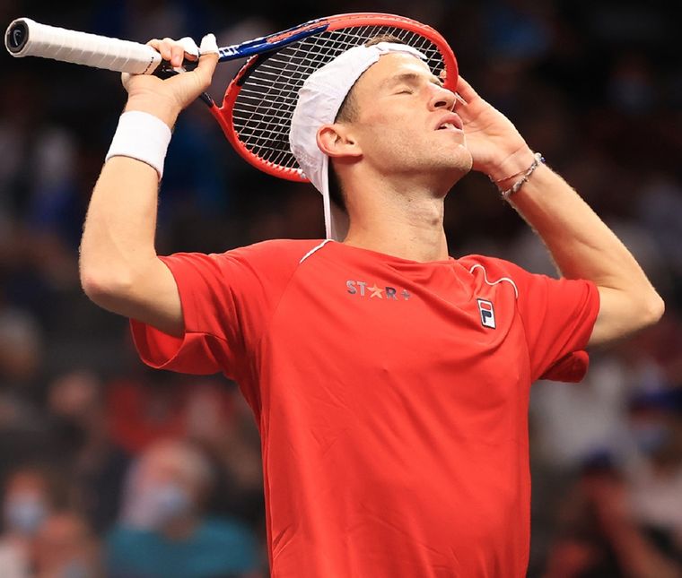 Schwartzman cayó ante Rublev Foto: @ESPNtenis