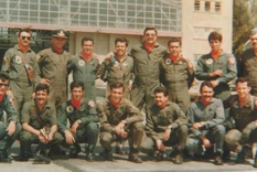 Los miembros de la Fuerza Aérea Peruana que pilotearon los aviones hasta Argentina Foto: X