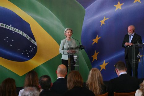 Lula y Ursula von der Leyen destacan que acuerdo Mercosur-UE beneficiará a todos