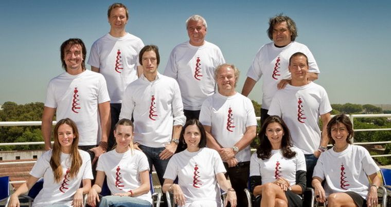 Famosos solidarios en la campaña de donación de sangre. Foto: Gentileza