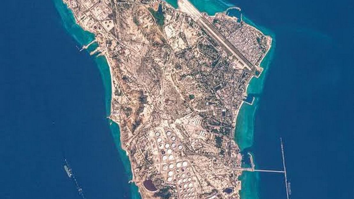 Cuál es la isla que mantiene en pie a Irán y que Trump amena