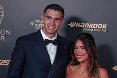 Estas fueron las tres parejas argentinas que deslumbraron en el Balón de Oro 2024 Foto: Instagram
