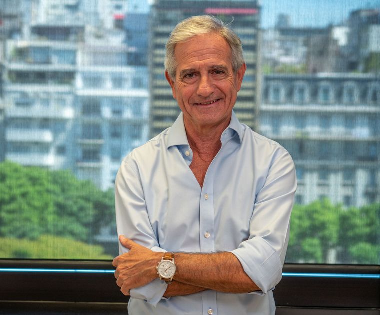 Andrés Ibarra ya está lanzado como candidato a presidente de Boca Foto: Julián Volpe