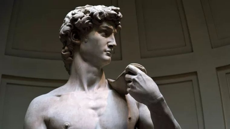 El David de Miguel Ángel ha sido considerada una obra maestra desde su creación. Foto: GETTY IMAGES