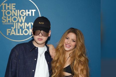 Bizarrap y Shakira Con Jimmy Fallon Foto: @shakira