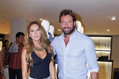 Geraldine Bazán junto a su expareja Gabriel Soto Foto: Instagram