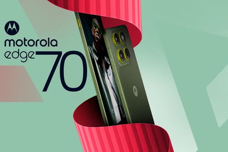 El nuevo Motorola edge 70 rompe con la tradición de pantallas curvas para lograr un diseño ultradelgado. El nuevo Motorola edge 70 rompe con la tradición de pantallas curvas para lograr un diseño ultradelgado.