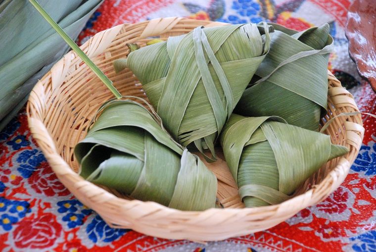 tamales Tamales envueltos en hojas de plátano Foto: Food and travel México  (foodandtravel.mx)