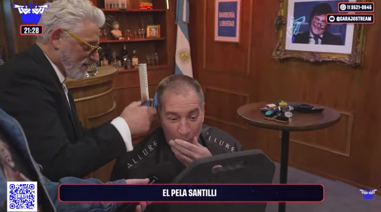 Diego Santilli fue pelado tras imponerse en la provincia de Buenos Aires.&nbsp;