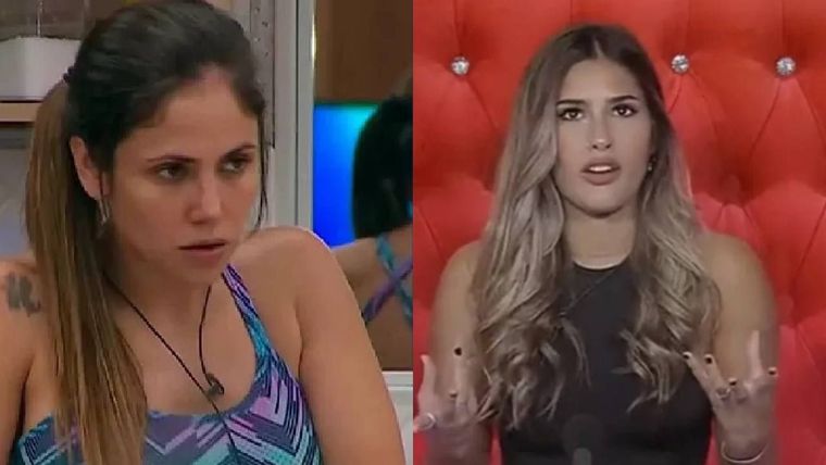 Romina Uhrig y Julieta Poggio enfrentaron rumores de enemistad Foto: Captura TV