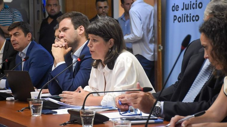 La diputada del FdT Ana Carolina Gaillard preside la Comisión Foto: Télam