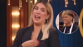 Wanda Nara desconfía de Ian Lucas. / Captura TV Wanda Nara desconfía de Ian Lucas. / Captura TV