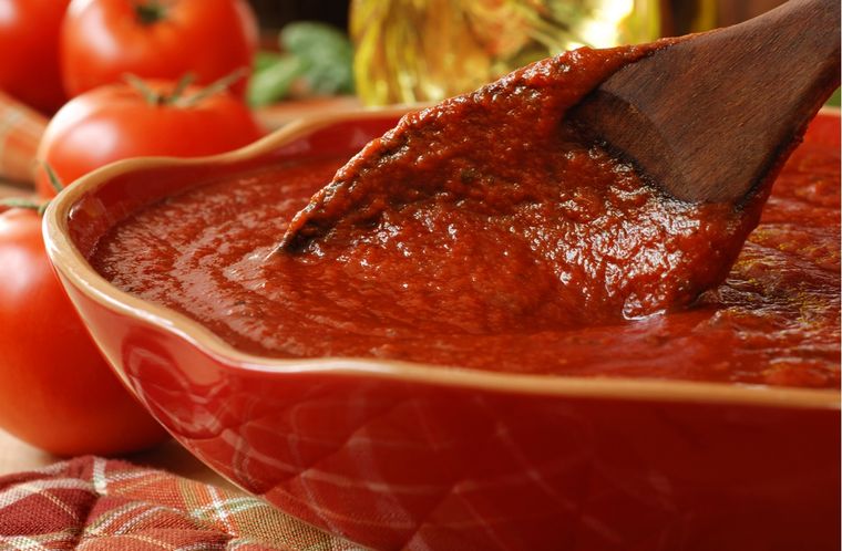 Una salsa de tomate fue prohibida por la Anmat. Foto: Shutterstock Una salsa de tomate fue prohibida por la Anmat. Foto: Shutterstock