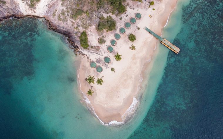 El video viral muestra una de las islas más maravillosas de América del Sur Foto: Shutterstock