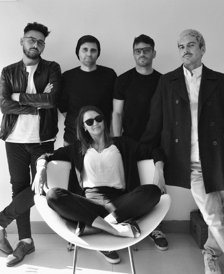 Una parte del equipo de Caliptra. Foto: Gentileza