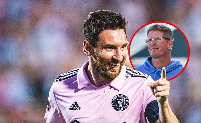 Curtin habló de Messi antes de enfrentarlo.