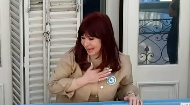 Cristina Fernández de Kirchner. Foto: Captura