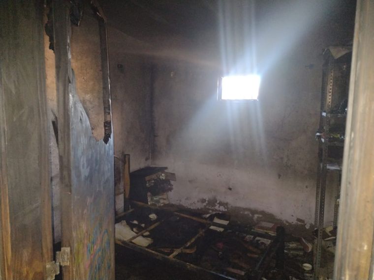 Así quedó la vivienda Foto: Federico Lagiglia/ MDZ