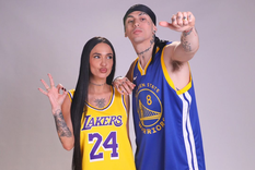 La Joaqui junto a Khea para NBA Clutch Dunk Stars. Foto: Instagram: @nbalatam