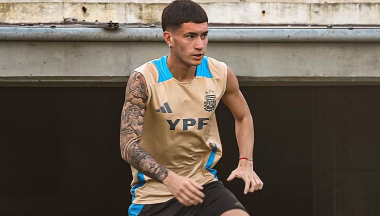 Matías Soulé ya fue convocado por Lionel Scaloni para la Selección mayor, pero todavía no debutó. 