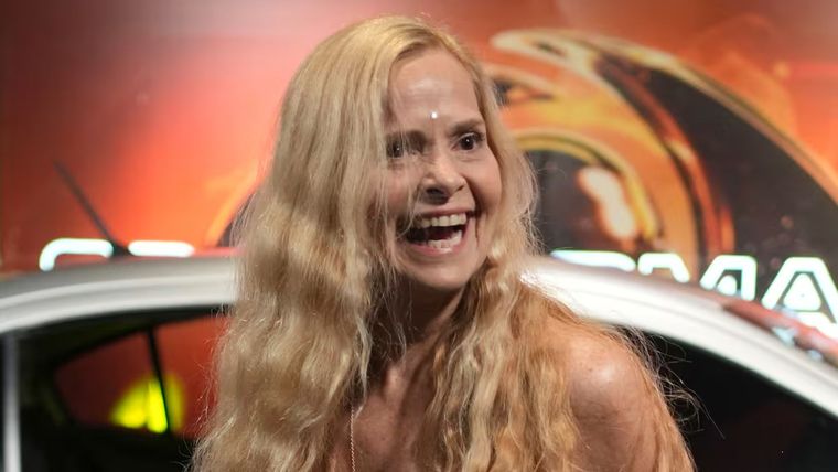 Santiago del Moro fue quien recibió a la actriz en el estudio. Santiago del Moro fue quien recibió a la actriz en el estudio.