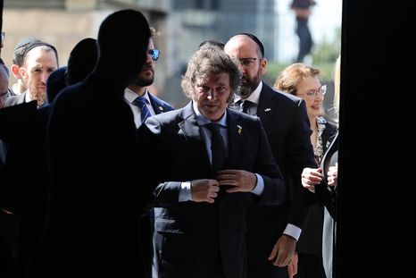 Javier Milei reivindicó su apoyo a Estados Unidos e Israel en el conflicto bélico con Irán. Javier Milei reivindicó su apoyo a Estados Unidos e Israel en el conflicto bélico con Irán.