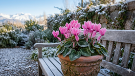Sus hojas y flores convierten esta planta en un clásico de la temporada. Foto: Gemini IA Sus hojas y flores convierten esta planta en un clásico de la temporada. Foto: Gemini IA