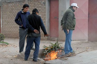 MDZol | El fueguito, una opción para pasar el frío. Foto: Marcelo Ruiz/ MDZ