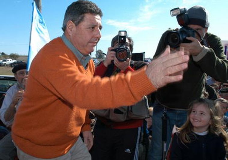 El titular de la Federación Agraria de Entre Ríos, Alfredo De Angeli. Foto: NA