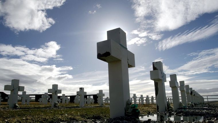 Cementerio de Darwin.