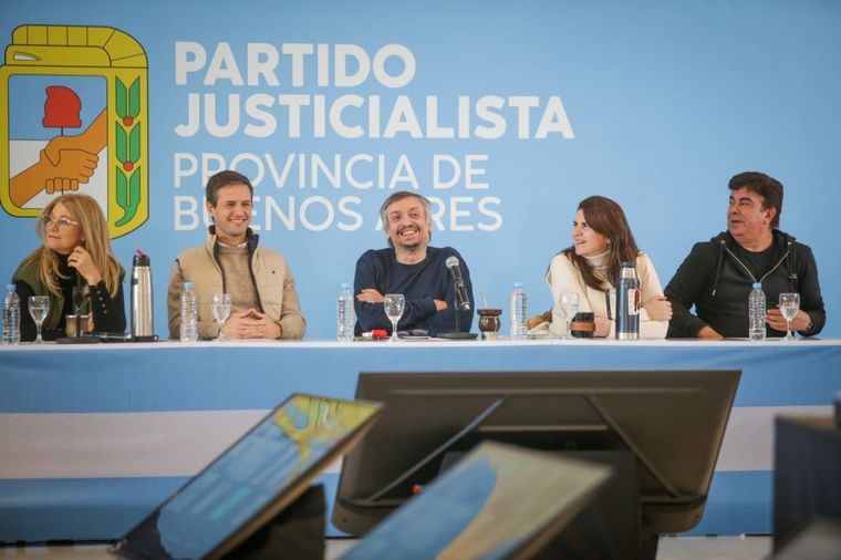 La reunión del PJ Buenos Aires.