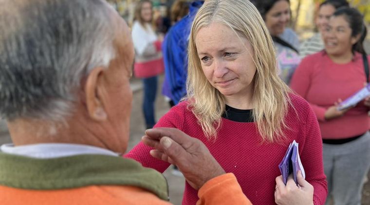 Hebe Casado será la vicegobernadora de Mendoza hasta 2027 Foto: Facebook Hebe Casado