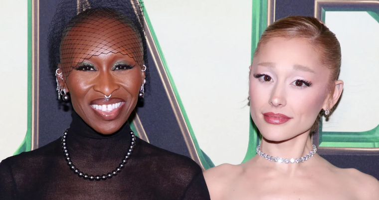 Cynthia Erivo y Ariana Grande están ambas nominadas.