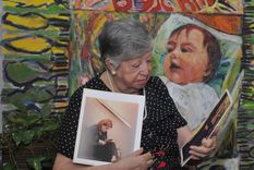 chicha mariani contenta porque el papa la ayuda a buscar a su nieta