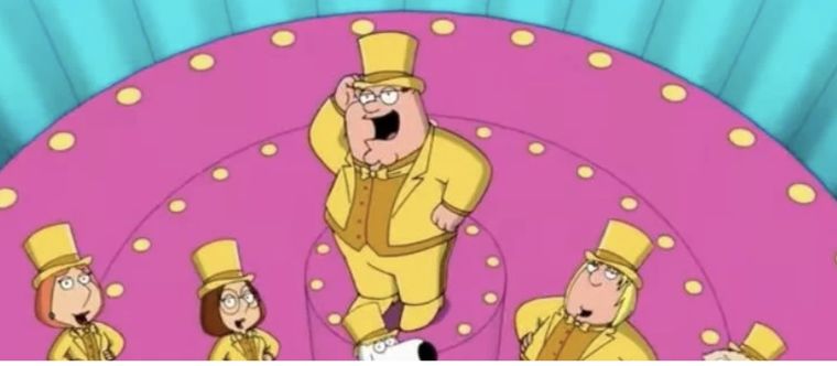 Peter Griffin es el patriarca de esta recordada familia de la TV Foto: Archivo