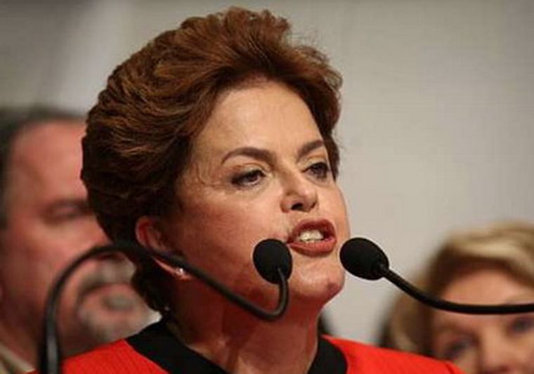 Presidenta de Brasil, Dilma Rousseff.